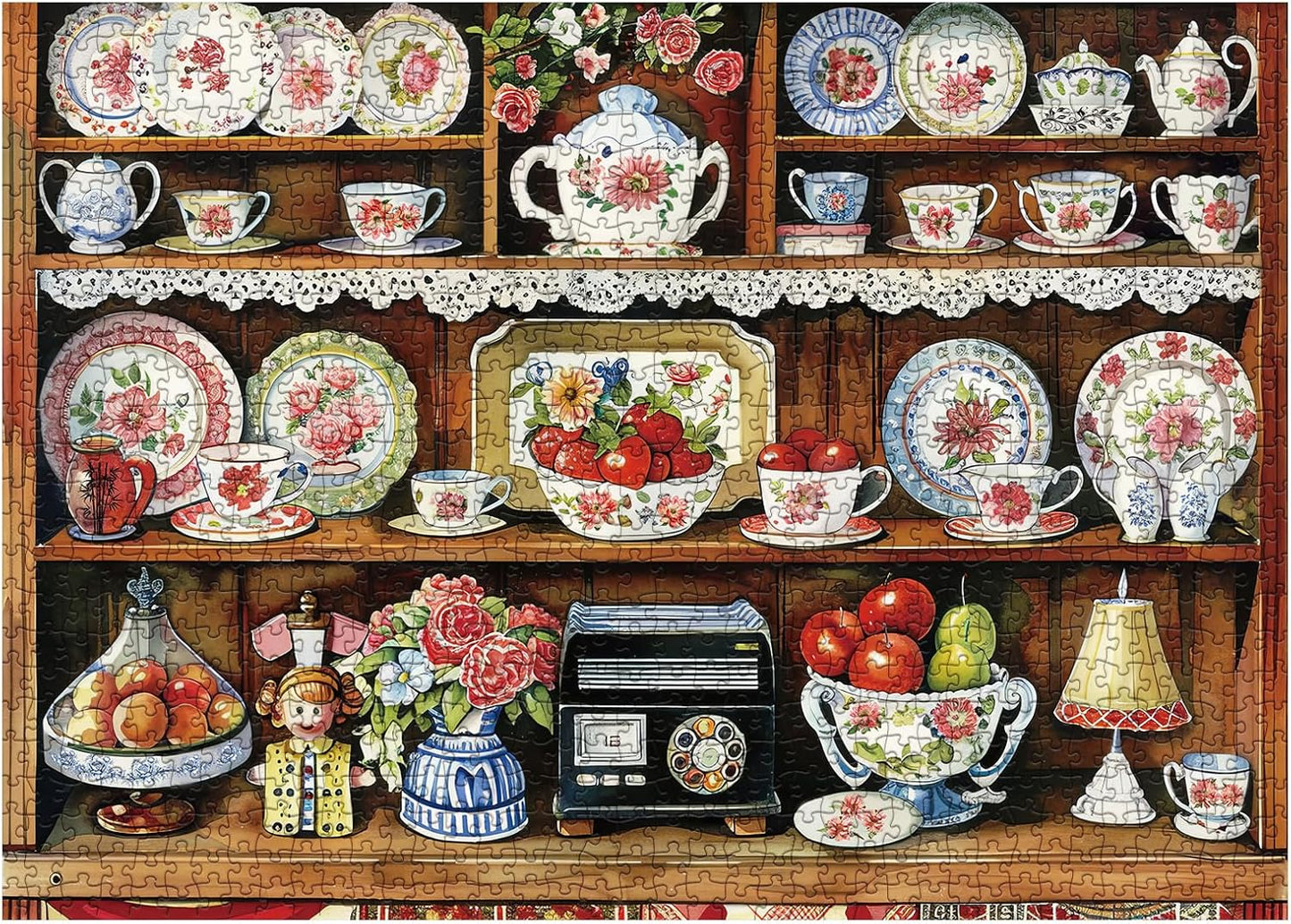 Porcelain Collection Jigsaw Puzzle 1000 Pieces