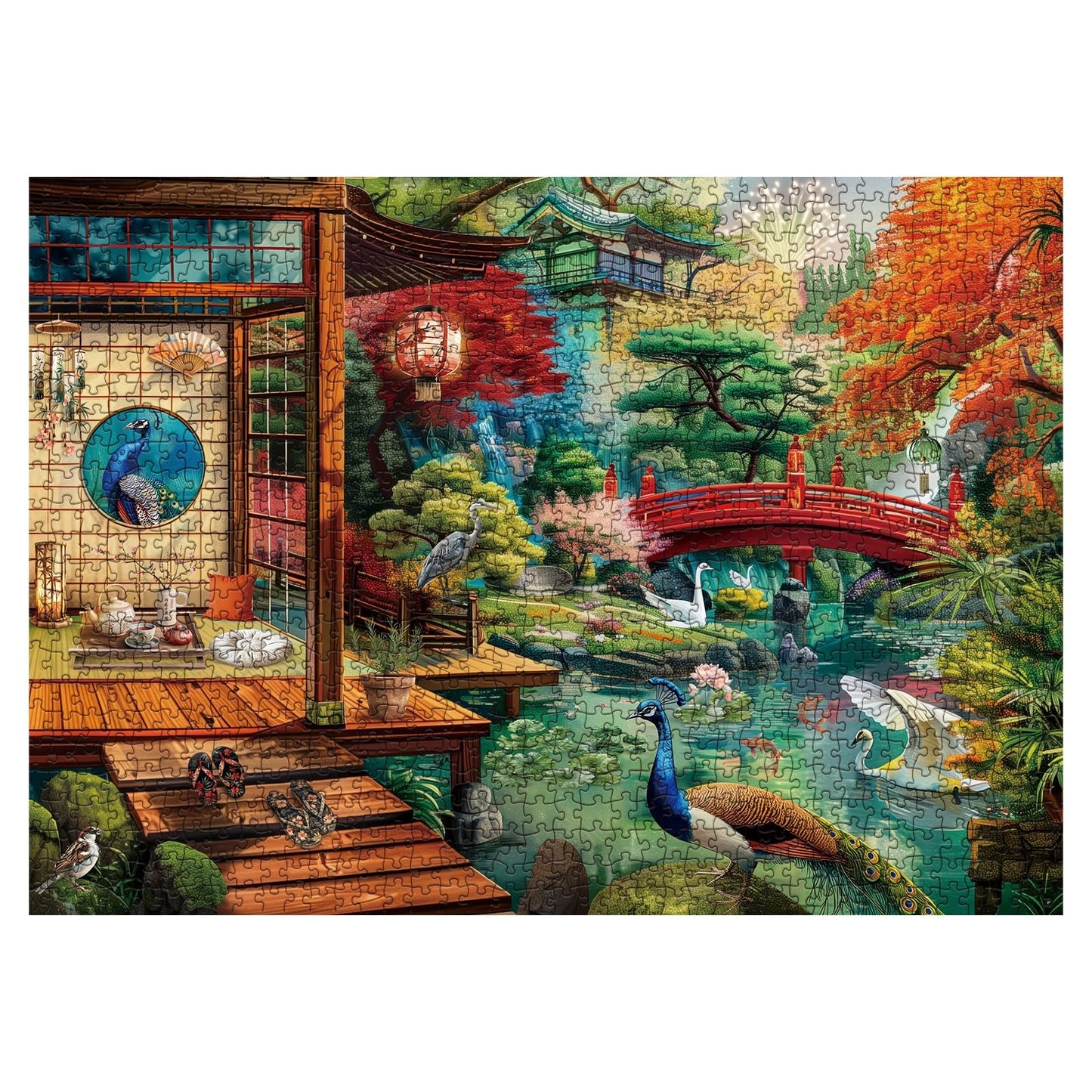 Mystical Garden Jigsaw Puzzle 1000 Pieces