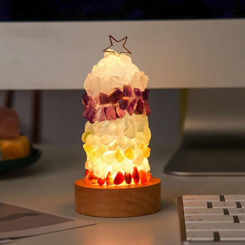 Christmas Crystal Night Light