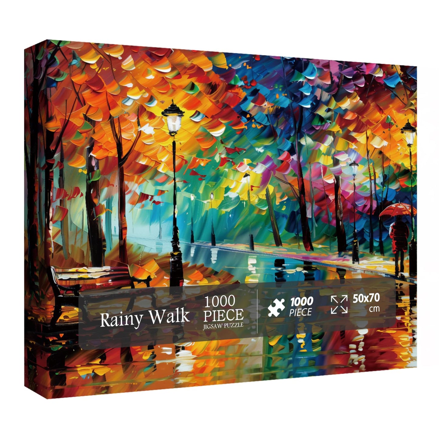 Rainy Walk Jigsaw Puzzle 1000 Pieces