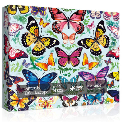 Butterfly Kaleidoscope Jigsaw Puzzle 1000 Pieces