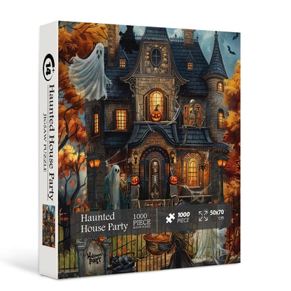 Haunted House Party Jigsaw Puzzle 1000 Pieces