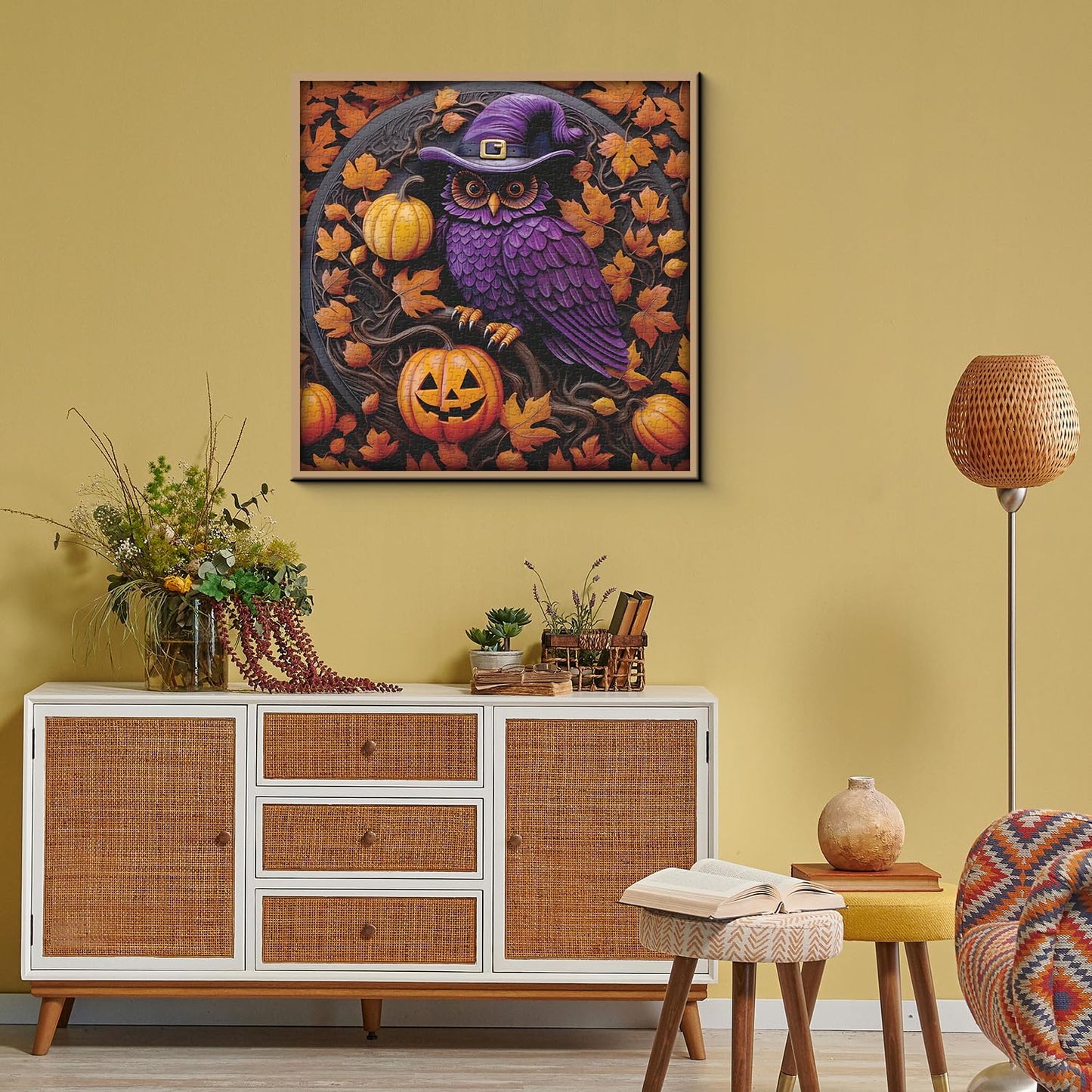 Halloween Owl Jigsaw Puzzle 1000 Pieces