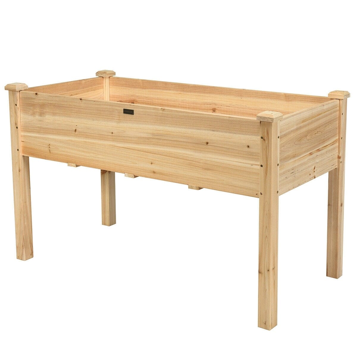 Wood Raised Garden Bed Elevated Planter Box with Legs