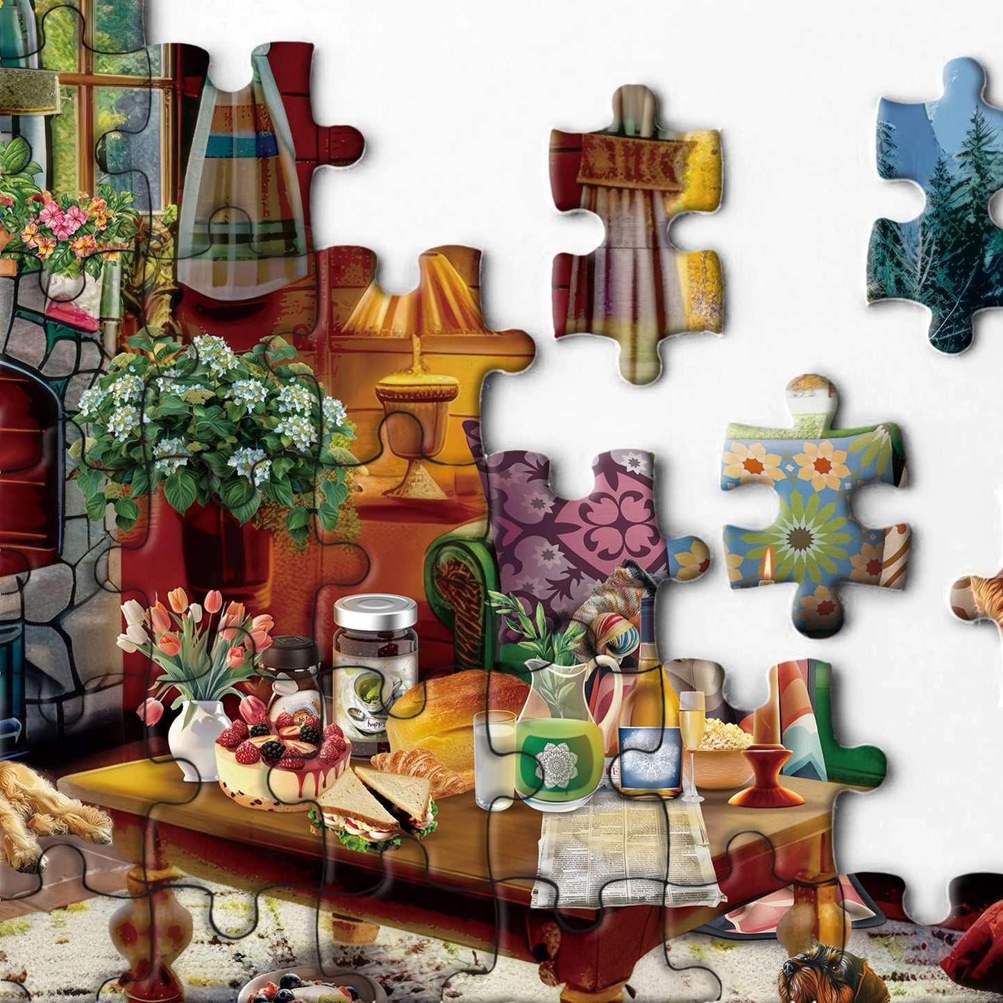 Mountain Loft Jigsaw Puzzle 1000 Pieces