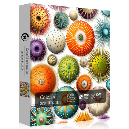 Colorful Sea Urchin Jigsaw Puzzles 1000 Pieces