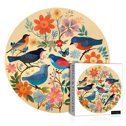 Bird & Flower Jigsaw Puzzle 1000 Pieces