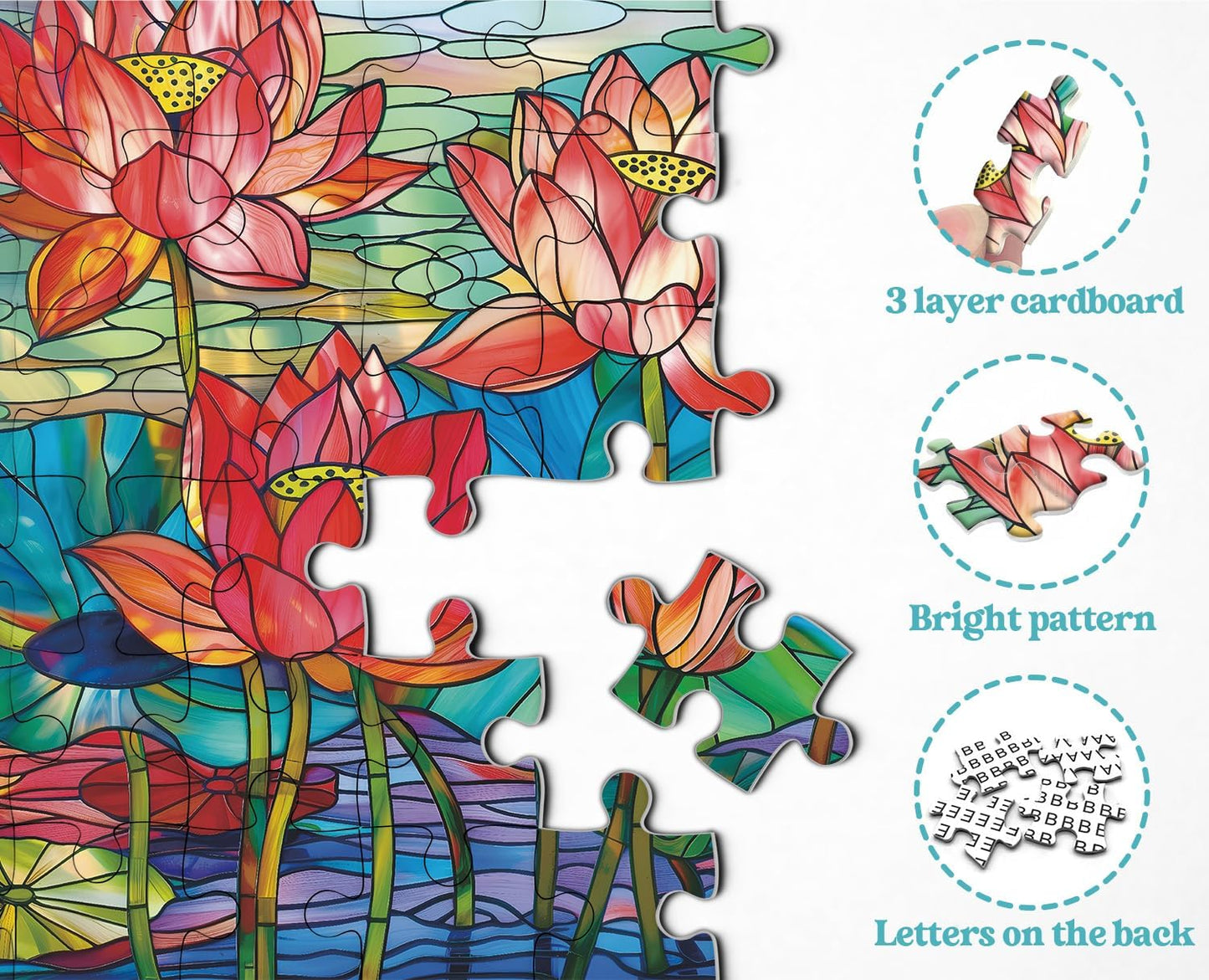 Eternal Lotus Jigsaw Puzzle 1000 Pieces