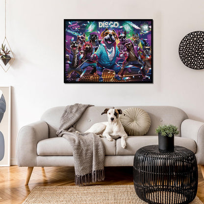 Disco Dog Jigsaw Puzzle 1000 Pieces