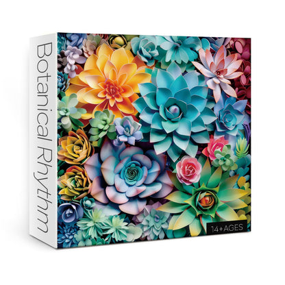 Botanical Rhythm Jigsaw Puzzle 1000 Pieces