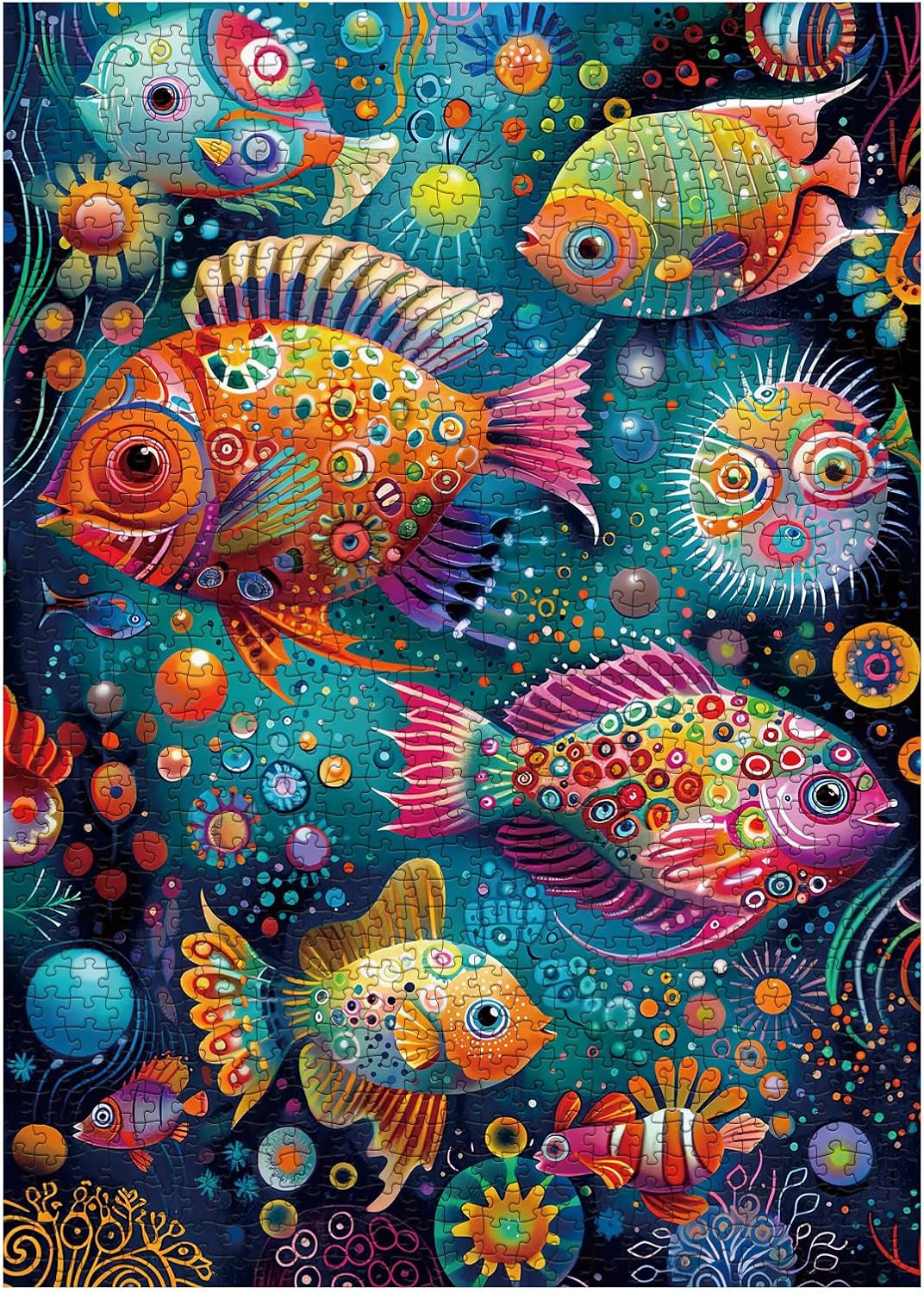 Abyss Shoal Jigsaw Puzzle 1000 Pieces