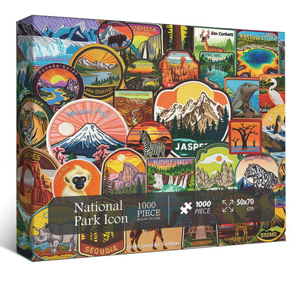 National Parks Jigsaw Puzzle 1000 Pieces