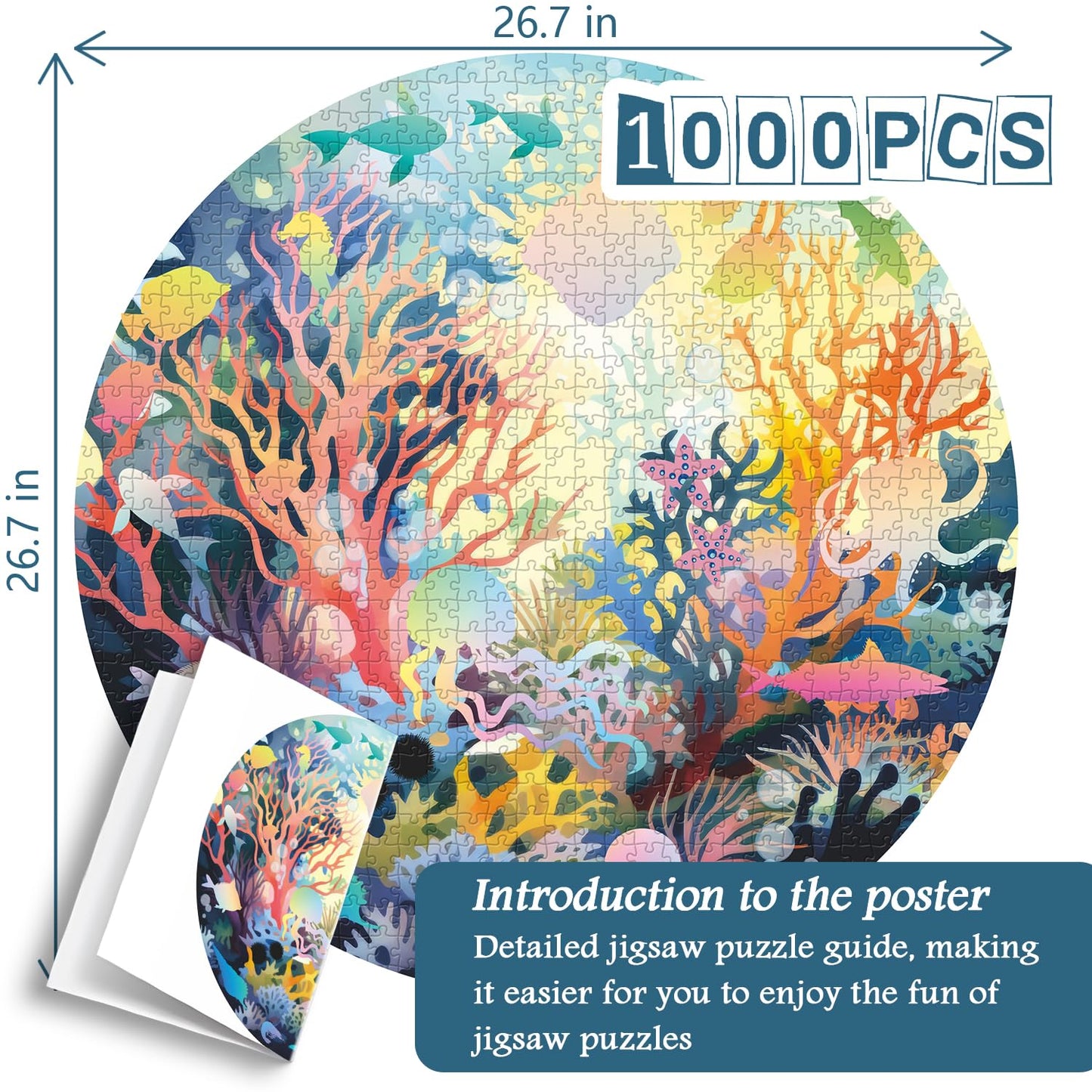 Underwater World Jigsaw Puzzle 1000 Pieces