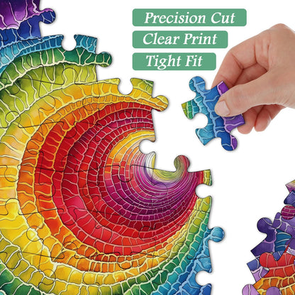 Colorful Swirl Jigsaw Puzzle 1000 Pieces