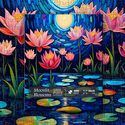 Waterlily Flower Jigsaw Puzzle 1000 Pieces