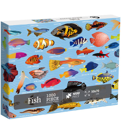 Ocean Fish Jigsaw Puzzles 1000 Pieces