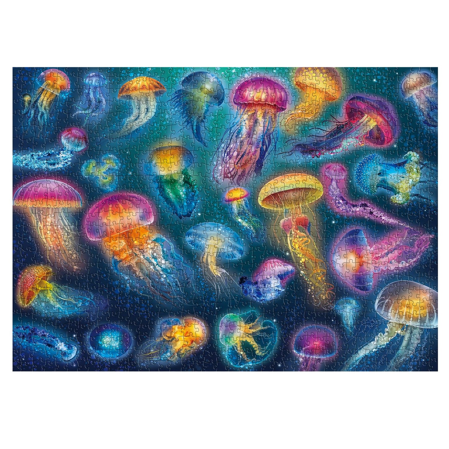 Magical Jellyfish Jigsaw Puzzles 1000 Pieces