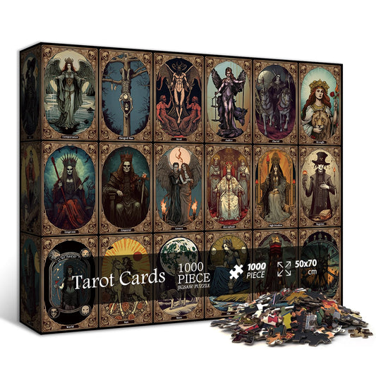 Horror Tarot Cards Jigsaw Puzzle 1000 Pieces