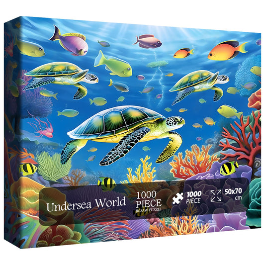 Sea Turtle Jigsaw Puzzle 1000 Pieces