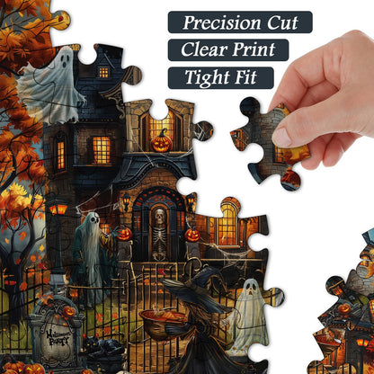 Haunted House Party Jigsaw Puzzle 1000 Pieces