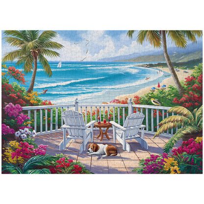 Beach Theme Summer Jigsaw Puzzle 1000 Pieces