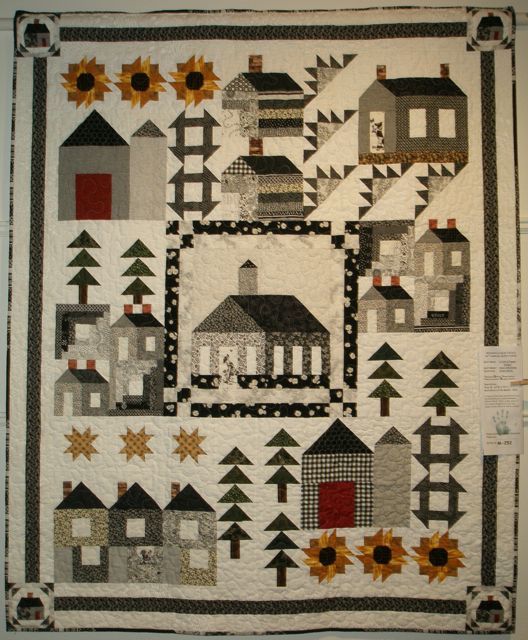 Farm Houses CLA271223157 Quilt Blanket