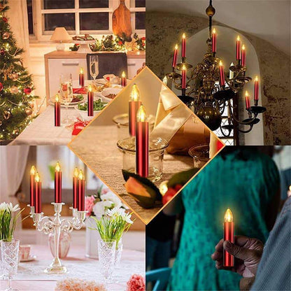 Christmas LED Clip Candle Light(10PCS)