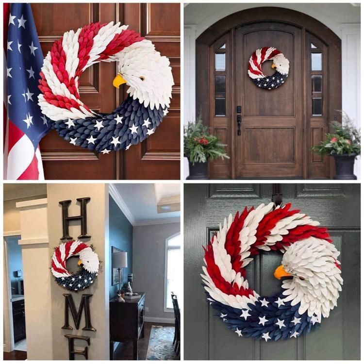 American Eagle Wreath