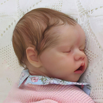 12"&17" Flexible Solid Platinum Liquid Soft Touch Full Silicone Reborn Doll Baby Girl Named Samuel By Dollreborns