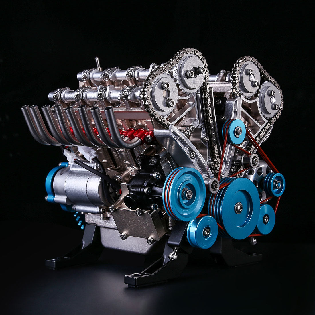 Full Metal Car Engine Model Kit That Works - Build Your Own Engines - Gift Collection