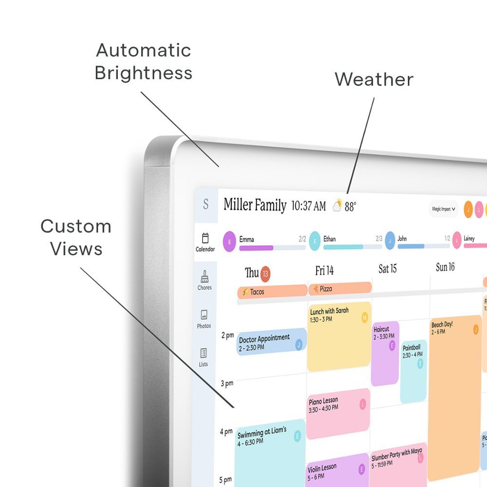 Smart Touchscreen Calendar