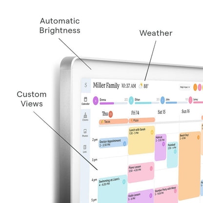 Smart Touchscreen Calendar