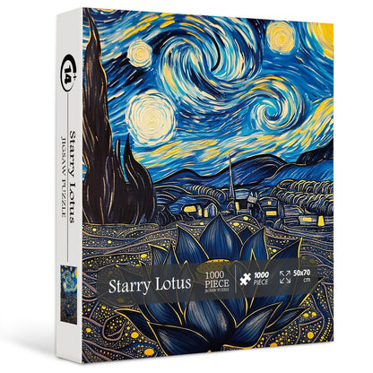 Starry Lotus Jigsaw Puzzle 1000 Pieces