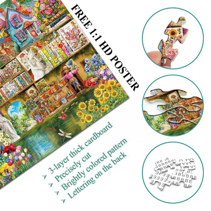 Dreamy Garden Jigsaw Puzzle 1000 Pieces