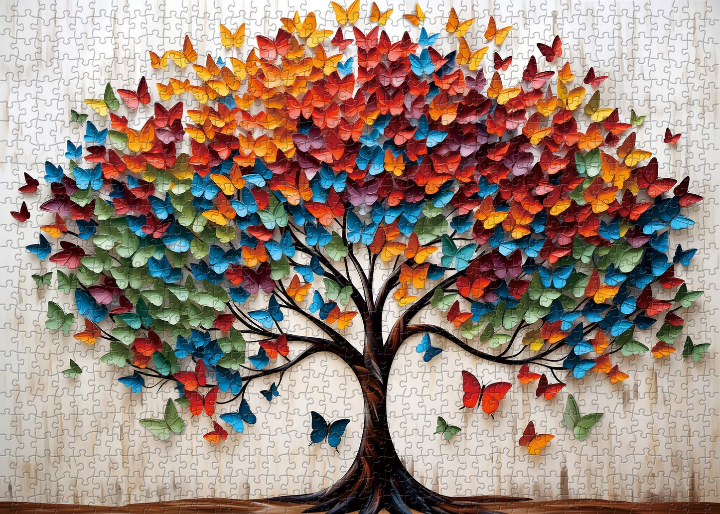 Tree of Vibrant Flight Jigsaw Puzzle 1000 Pieces