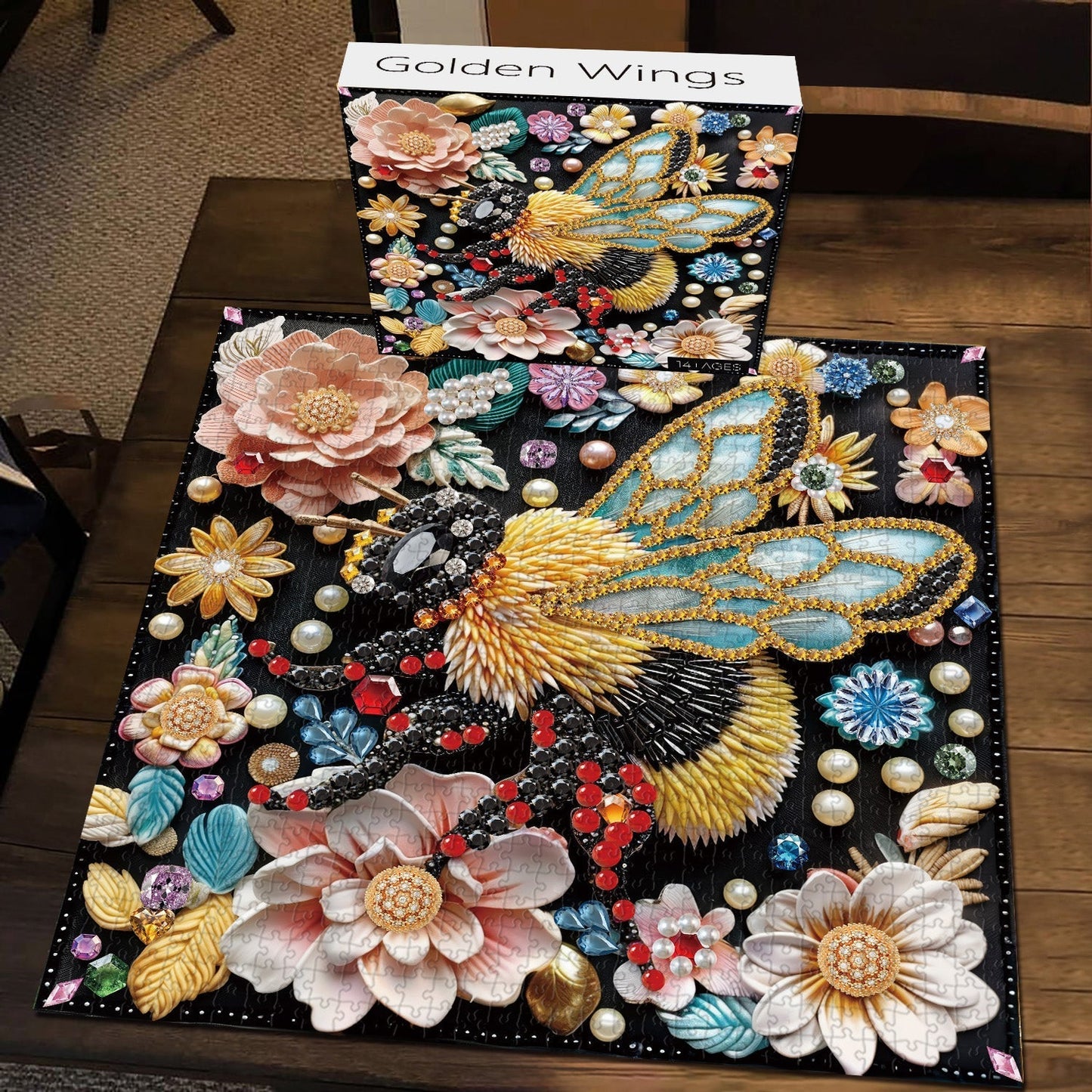 Golden Wings Jigsaw Puzzle 1000 Pieces