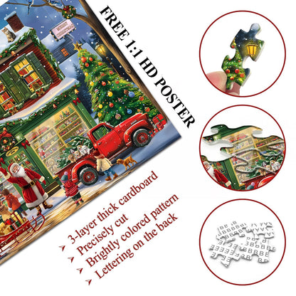 Christmas Toy Shop Jigsaw Puzzle 1000 Pieces