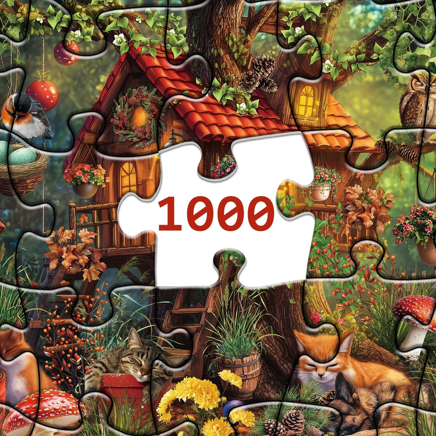 Forest Tales Jigsaw Puzzle 1000 Pieces