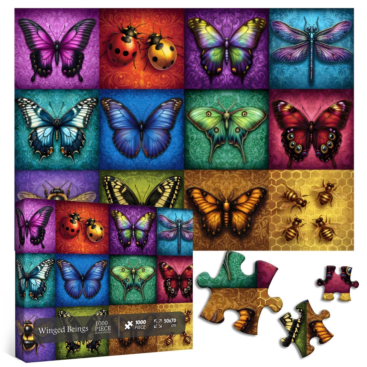 Winged Beings Jigsaw Puzzle 1000 Pieces