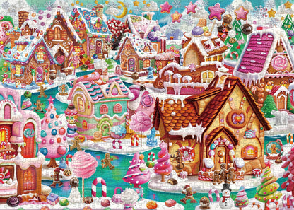 Candy Town Jigsaw Puzzle 1000 Pieces