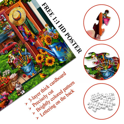 Farm Garden Jigsaw Puzzle 1000 Pieces