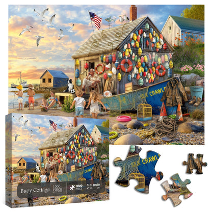 Buoy Cottage Jigsaw Puzzle 1000 Pieces