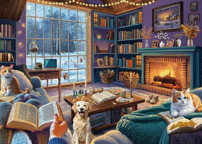 Cozy Cottage Jigsaw Puzzle 1000 Pieces