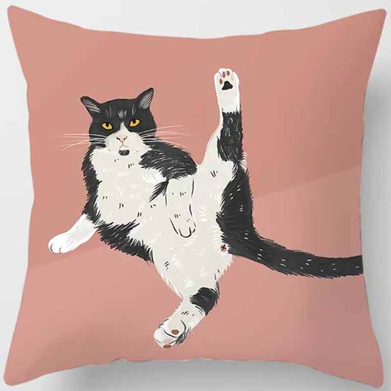 Feline Cushion Covers