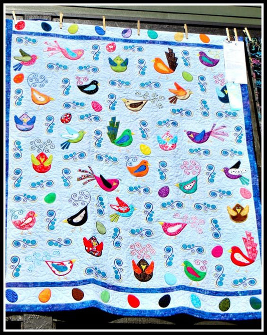 Bird CLDY040724155 Quilt Blanket