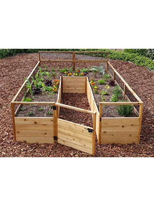 Garden in a Box Cedar Raised Bed, 8' x 12'