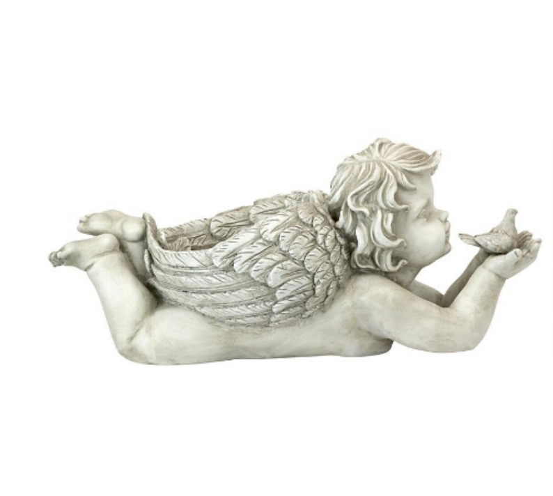 God's Messenger Cherub Garden Figure