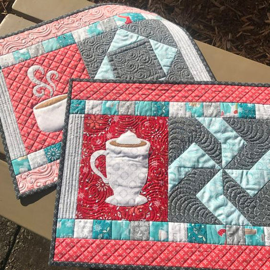 Cup Of Coffee CLDY040724176 Quilted Placemats