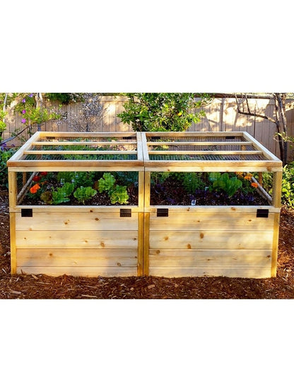 Garden in a Box with Trellis/Lid Option, 3' x 6'