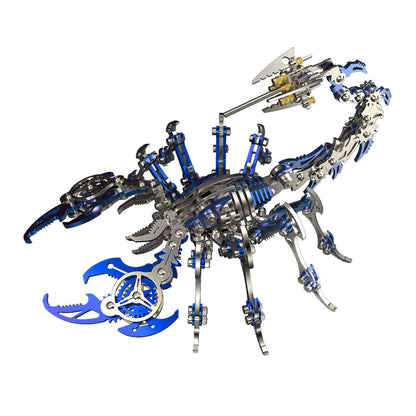 3D Puzzle DIY Model Kit Jigsaw Metal Scorpion King Mechanical Assembly Crafts-200PCS+